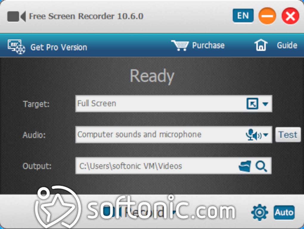 Download screen recorder pc free